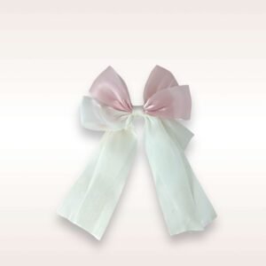 Bi-color Bowknot Hair Clip