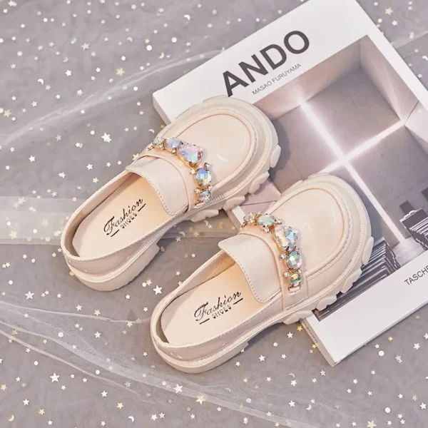 Elegant Girls Princess Rhinestone Mary Jane Shoes