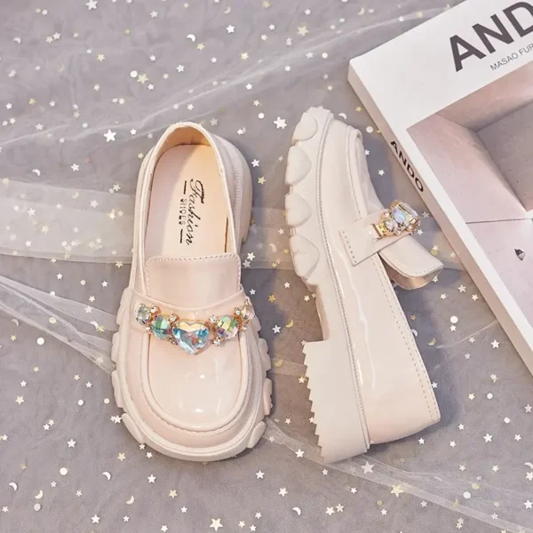Elegant Girls Princess Rhinestone Mary Jane Shoes