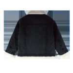 Black Fur Denim Jacket for boys 4-9 Y - Image 3