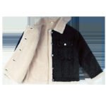 Black Fur Denim Jacket for boys 4-9 Y - Image 5