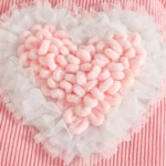 Heart Print Baby Romper & Dungaree Set with Matching Headband – Full-Sleeve White Outfit - Image 6