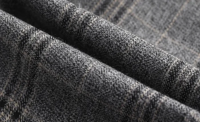 Girls trendy Brown Plaid Pant, Jacket and White Top Suit 5-8Y - Image 4