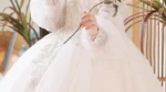 Elegant and Exquisite - White Embellished Full Sleeves Party Gown- 2-9 Years - Image 5