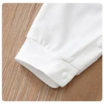 Football Print White and Blue Full Sleeves Romper - Image 2