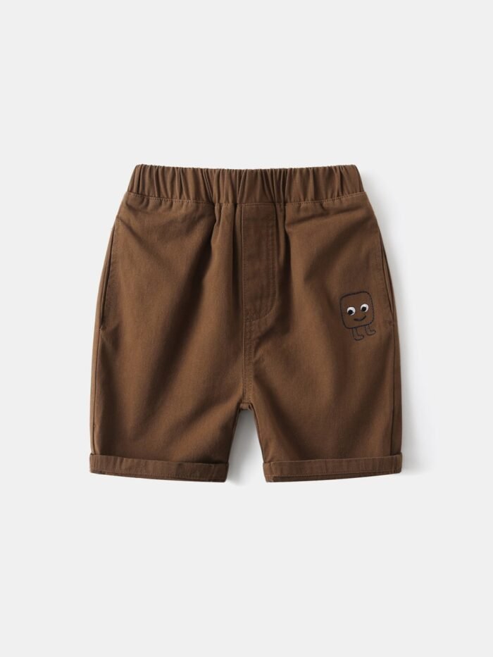 Boys Cotton Cargo Cartoon Printed quarter pant, shorts knee length - Image 9