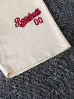 Boys Sportswear Baseball Text Dry Fit Sports Jersey and shorts set - Image 3