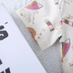 Boys Summer comfort Stylish Graphic Print Shirt and Burgundy Maroon Shorts set - Image 4