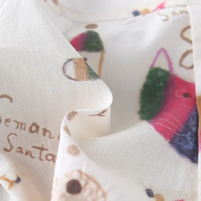 Boys Summer comfort Stylish Graphic Print Shirt and Burgundy Maroon Shorts set - Image 6