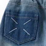 Boys' Baggy Denim Jeans – Comfortable Fit Pants-Blue - Image 4