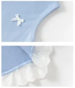 Baby Girls' Sleeveless Lace Bow Vest Top – Summer Boutique Style - Image 5