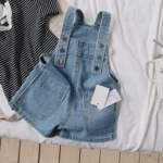 Girls' Denim Dungaree Overalls – Casual Everyday Jumpsuit - Image 5