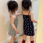 Baby Girls' Summer strings Print Dress – Casual Skirt Outfit - Image 3