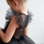 Piano Performance Black Tutu children's princess party dress frock - Image 4