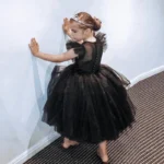 Piano Performance Black Tutu children's princess party dress frock - Image 3